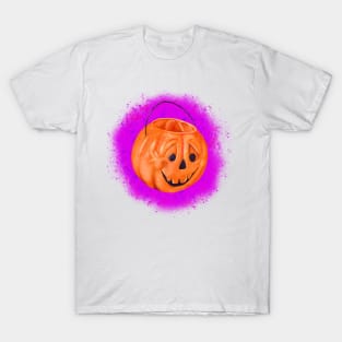 Goofy Pumpkin Pail T-Shirt